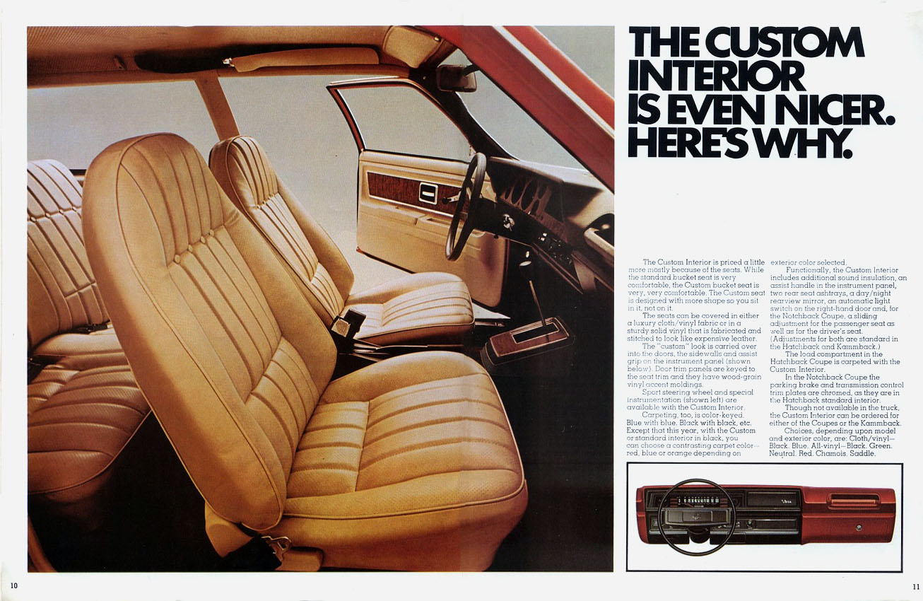 1973 Chevrolet Vega Brochure Page 3